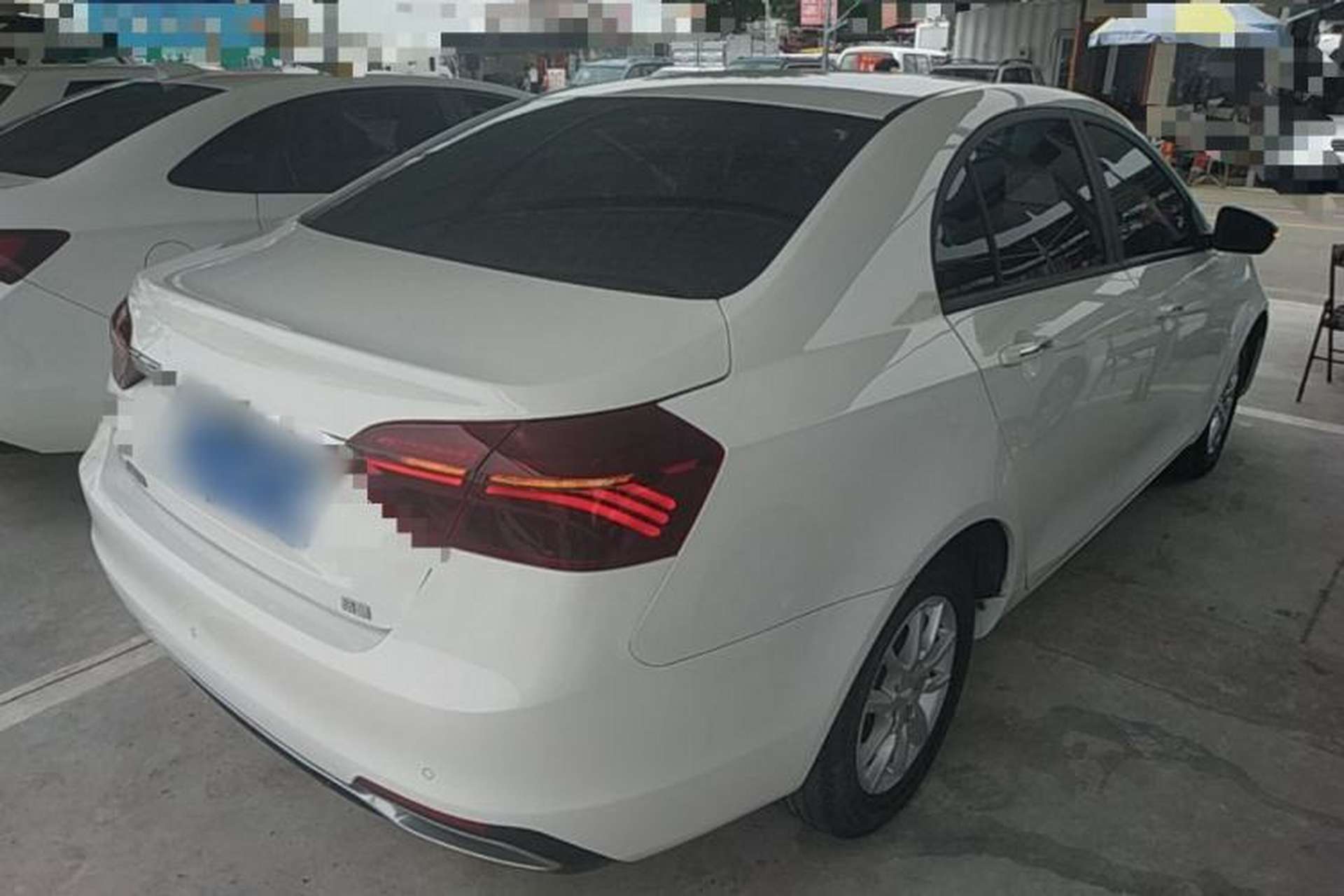Used Geely Auto Emgrand 2020 1.5L CVT Luxury Model Rear Right 45 Deg