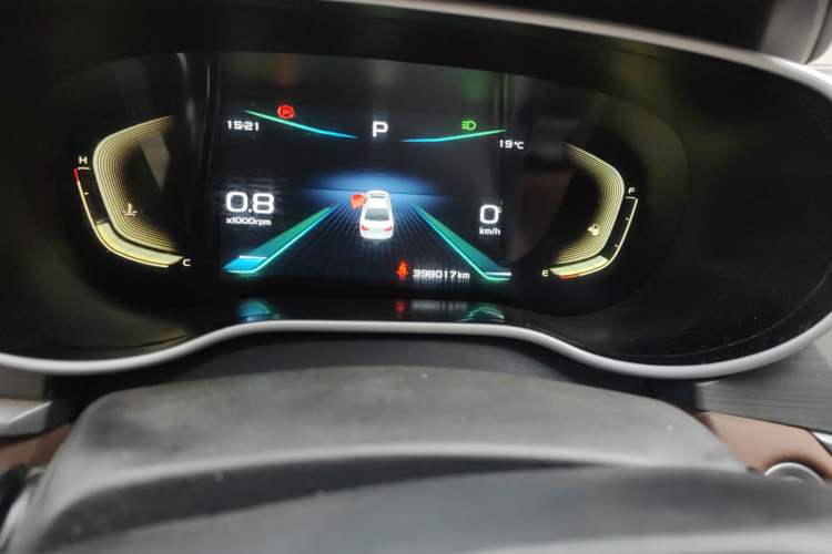 Used Geely Auto Emgrand 2021 UP 1.5L CVT Advanced Edition Odometer Close Up