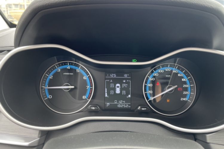 Used Geely Auto Emgrand 2021 UP 1.5L CVT Luxury Model Odometer Close Up