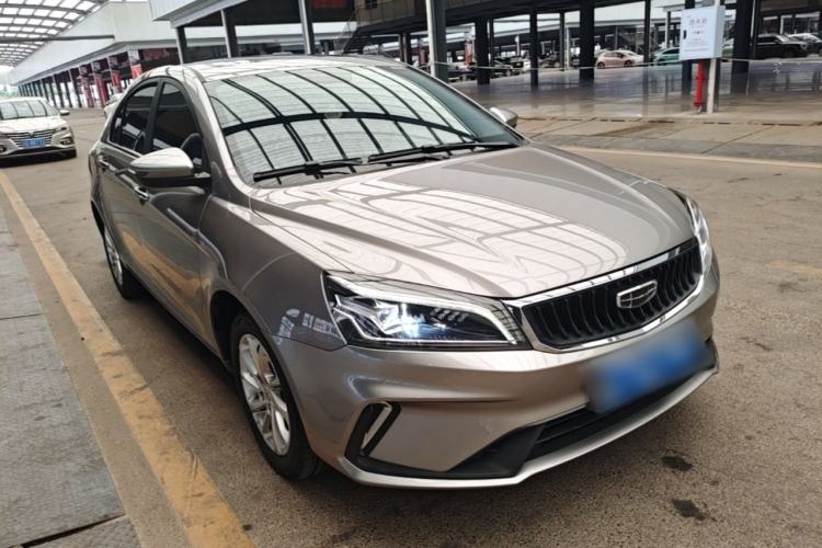 Used Geely Auto Emgrand 2021 UP 1.5L CVT Advanced Edition Front Right 45 Deg