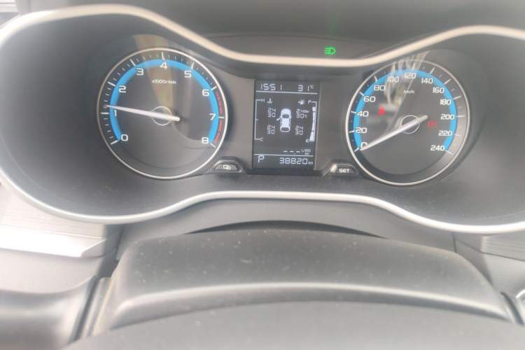 Used Geely Auto Emgrand 2021 UP 1.5L CVT Luxury Model Odometer Close Up
