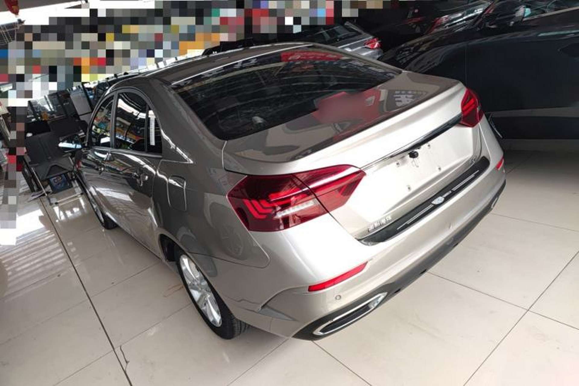 Used Geely Auto Emgrand 2021 UP 1.5L CVT Luxury Model Rear Left 45 Deg