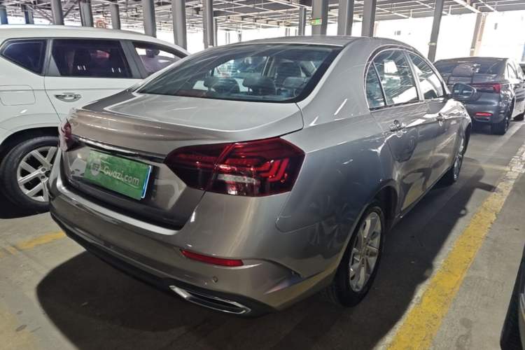 Used Geely Auto Emgrand 2021 UP 1.5L CVT Luxury Model Rear Right 45 Deg