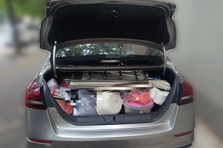 Used Geely Auto Emgrand 2021 UP 1.5L Manual Luxury Model Trunk