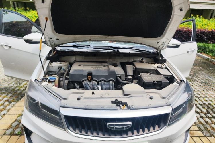Used Geely Auto Emgrand 2021 UP 1.5L CVT Luxury Model Engine Bay