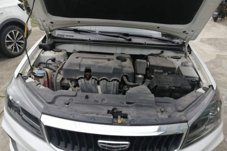 Used Geely Auto Emgrand 2021 UP 1.5L CVT Luxury Model Engine Bay