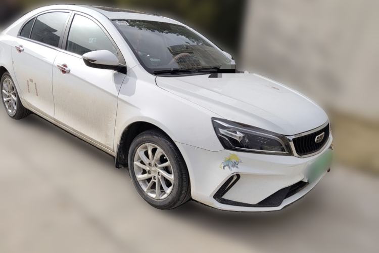 Used Geely Auto Emgrand 2021 UP 1.5L CVT Luxury Model Front Right 45 Deg
