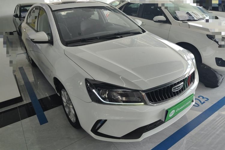 Used Geely Auto Emgrand 2021 UP 1.5L CVT Luxury Model Front Right 45 Deg