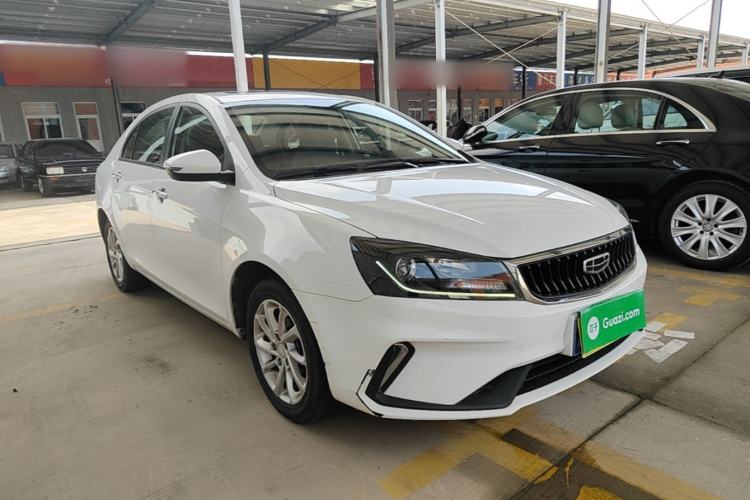 Used Geely Auto Emgrand 2021 UP 1.5L CVT Luxury Model Front Right 45 Deg