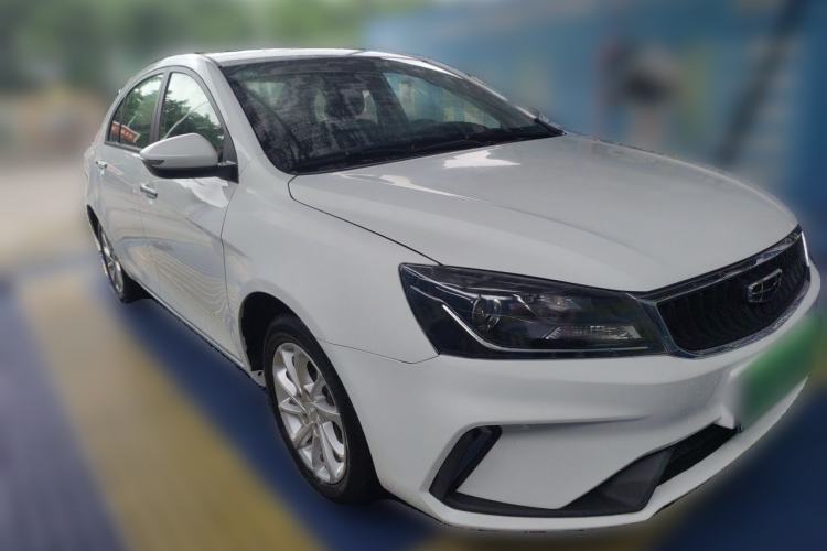 Used Geely Auto Emgrand 2021 UP 1.5L CVT Luxury Model Front Right 45 Deg