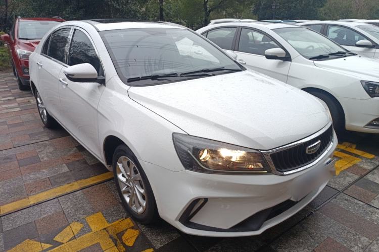 Used Geely Auto Emgrand 2021 UP 1.5L CVT Luxury Model Front Right 45 Deg
