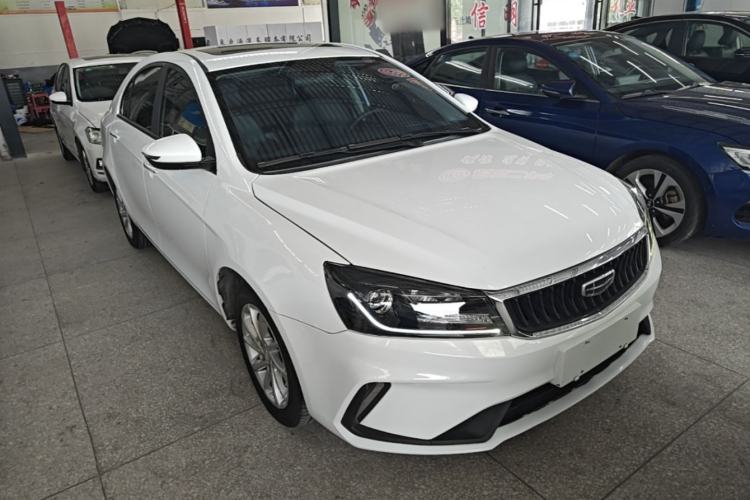 Used Geely Auto Emgrand 2021 UP 1.5L CVT Luxury Model Front Right 45 Deg