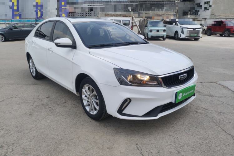 Used Geely Auto Emgrand 2021 UP 1.5L CVT Luxury Model Front Right 45 Deg