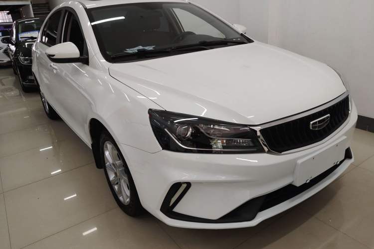 Used Geely Auto Emgrand 2021 UP 1.5L CVT Luxury Model Front Right 45 Deg