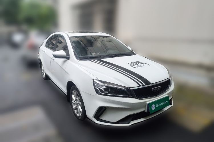 Used Geely Auto Emgrand 2021 UP 1.5L CVT Advanced Edition Front Right 45 Deg