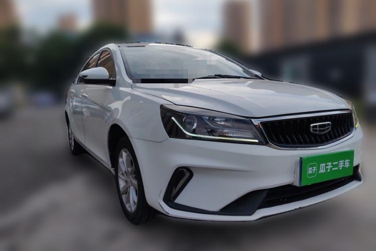 Used Geely Auto Emgrand 2021 UP 1.5L CVT Luxury Model Front Right 45 Deg