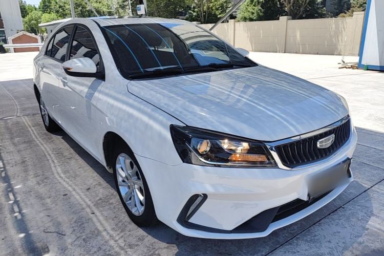 Used Geely Auto Emgrand 2021 UP 1.5L CVT Luxury Model Front Right 45 Deg