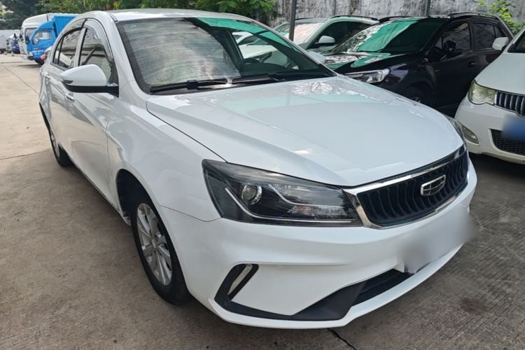 Used Geely Auto Emgrand 2021 UP 1.5L Manual Comfort Model Front Right 45 Deg