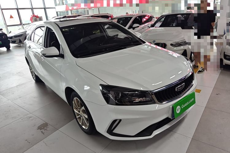 Used Geely Auto Emgrand 2021 UP 1.5L CVT Luxury Model Front Right 45 Deg