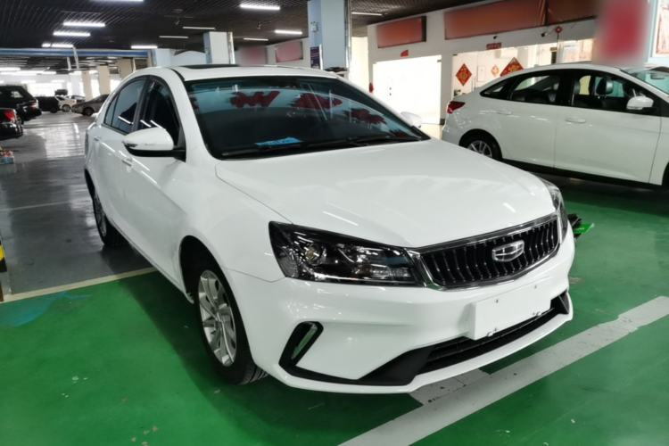 Used Geely Auto Emgrand 2021 UP 1.5L CVT Luxury Model Front Right 45 Deg