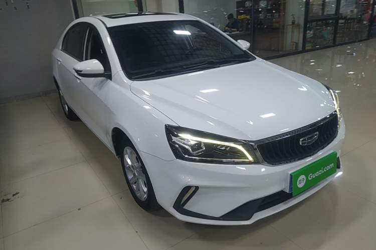 Used Geely Auto Emgrand 2021 UP 1.5L CVT Advanced Edition Front Right 45 Deg
