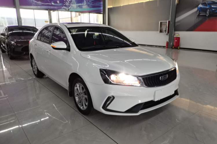 Used Geely Auto Emgrand 2021 UP 1.5L CVT Luxury Model Front Right 45 Deg