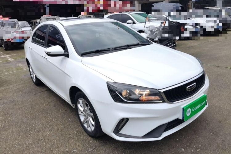 Used Geely Auto Emgrand 2021 UP 1.5L CVT Luxury Model Front Right 45 Deg