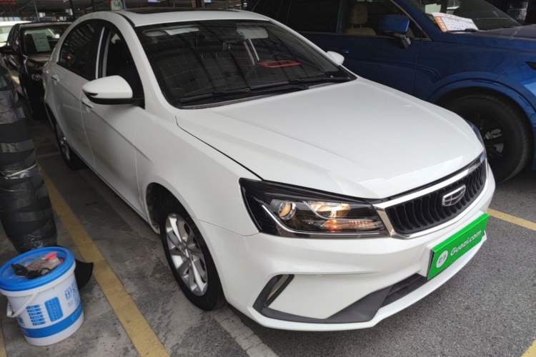 Used Geely Auto Emgrand 2021 UP 1.5L CVT Luxury Model Front Right 45 Deg