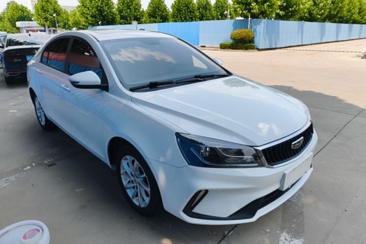 Used Geely Auto Emgrand 2021 UP 1.5L CVT Luxury Model Front Right 45 Deg