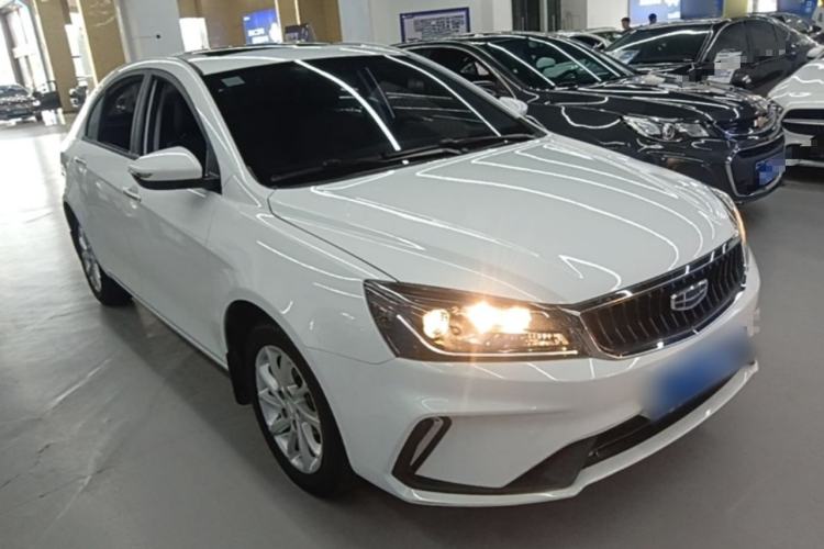 Used Geely Auto Emgrand 2021 UP 1.5L CVT Luxury Model Front Right 45 Deg