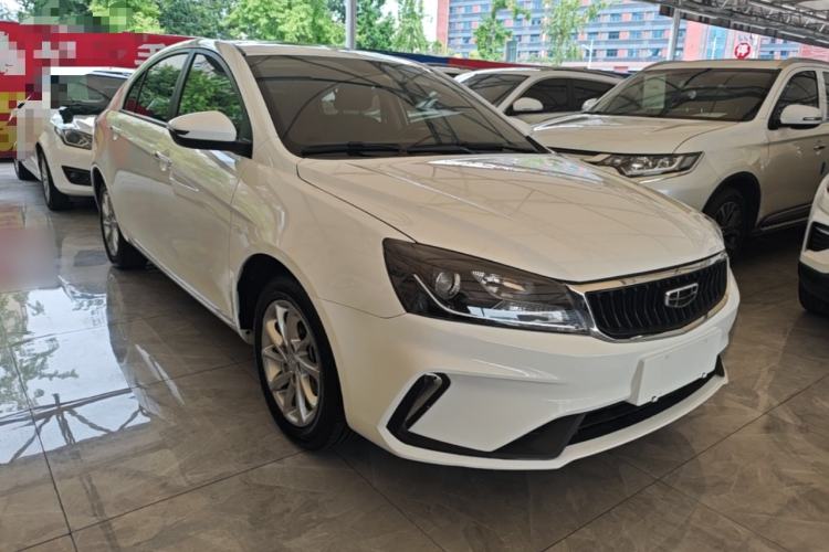 Used Geely Auto Emgrand 2021 UP 1.5L CVT Luxury Model Front Right 45 Deg