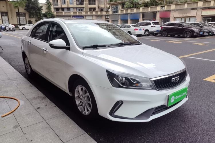 Used Geely Auto Emgrand 2021 UP 1.5L CVT Luxury Model Front Right 45 Deg