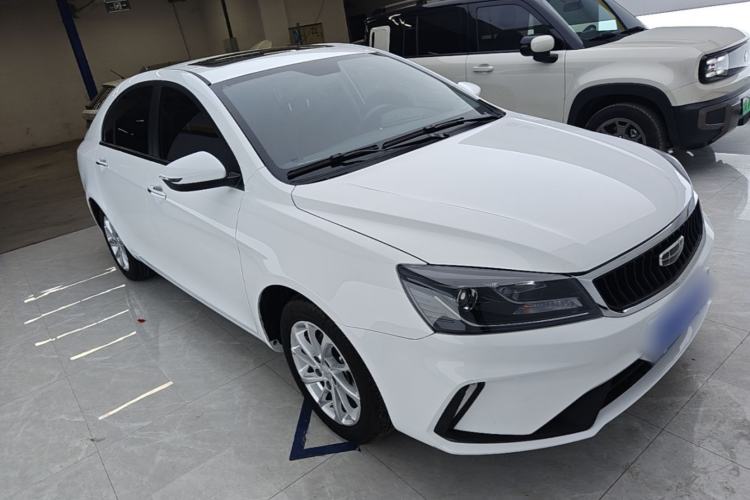 Used Geely Auto Emgrand 2021 UP 1.5L CVT Luxury Model Front Right 45 Deg