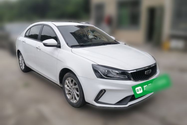 Used Geely Auto Emgrand 2021 UP 1.5L CVT Luxury Model Front Right 45 Deg