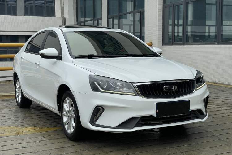 Used Geely Auto Emgrand 2021 UP 1.5L CVT Luxury Model Front Right 45 Deg