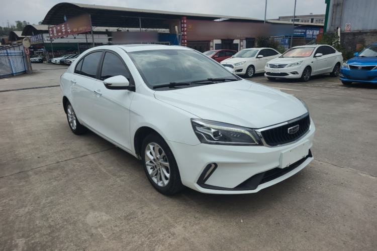 Used Geely Auto Emgrand 2021 UP 1.5L CVT Advanced Edition Front Right 45 Deg