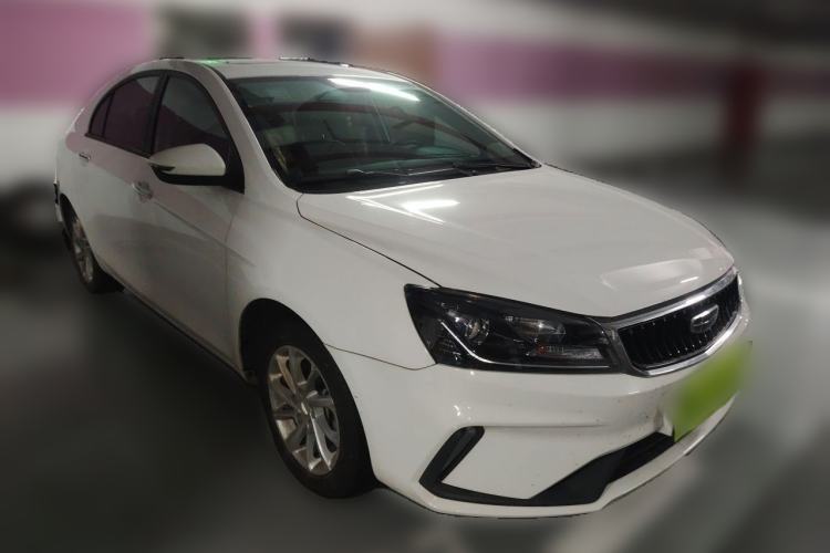 Used Geely Auto Emgrand 2021 UP 1.5L CVT Luxury Model Front Right 45 Deg