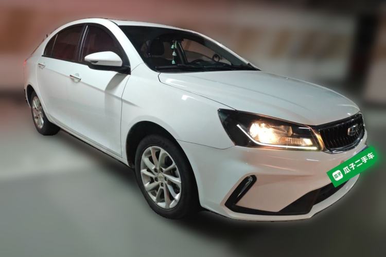 Used Geely Auto Emgrand 2021 UP 1.5L CVT Luxury Model Front Right 45 Deg
