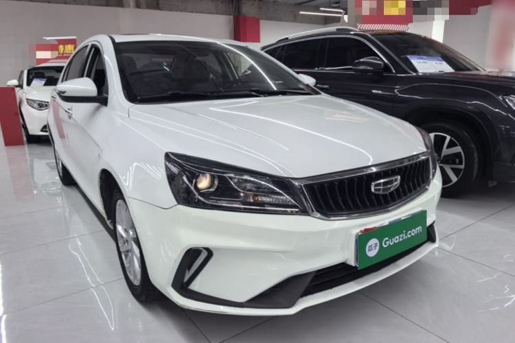 Used Geely Auto Emgrand 2021 UP 1.5L CVT Luxury Model Front Right 45 Deg
