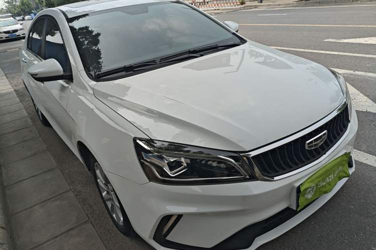 Used Geely Auto Emgrand 2021 UP 1.5L CVT Advanced Edition Front Right 45 Deg