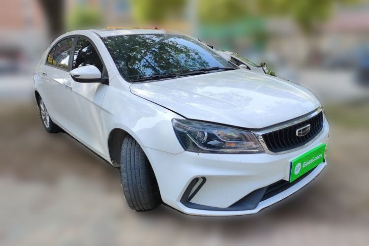 Used Geely Auto Emgrand 2021 UP 1.5L CVT Luxury Model Front Right 45 Deg