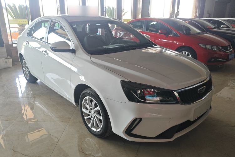 Used Geely Auto Emgrand 2021 UP 1.5L CVT Luxury Model Front Right 45 Deg