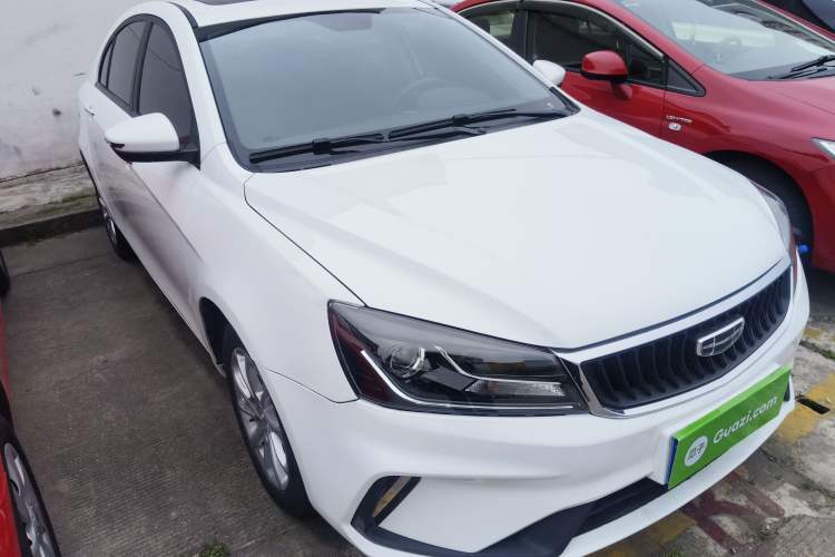Used Geely Auto Emgrand 2021 UP 1.5L CVT Luxury Model Front Right 45 Deg