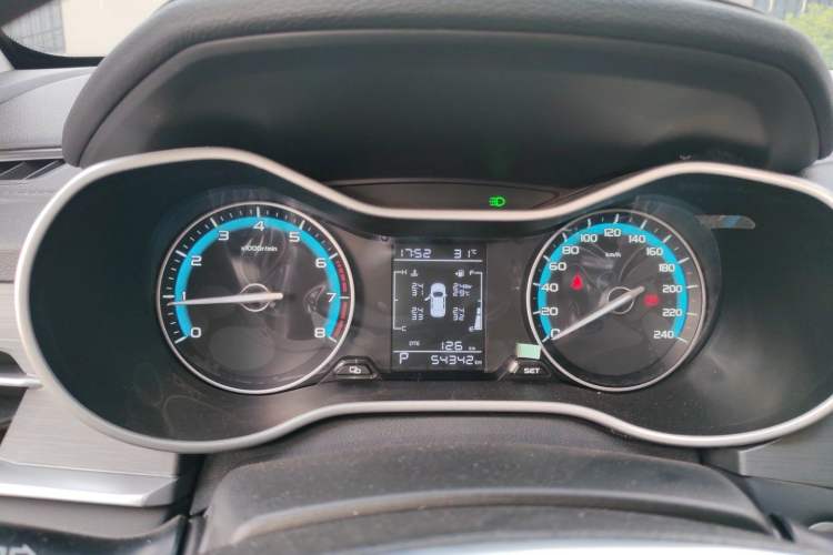 Used Geely Auto Emgrand 2021 UP 1.5L CVT Luxury Model Instrument Cluster