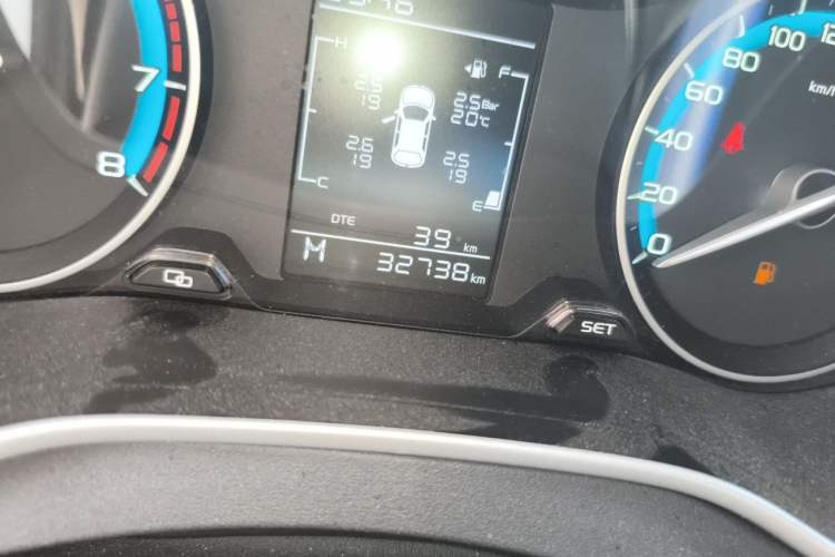 Used Geely Auto Emgrand 2021 UP 1.5L Manual Comfort Model Odometer Close Up
