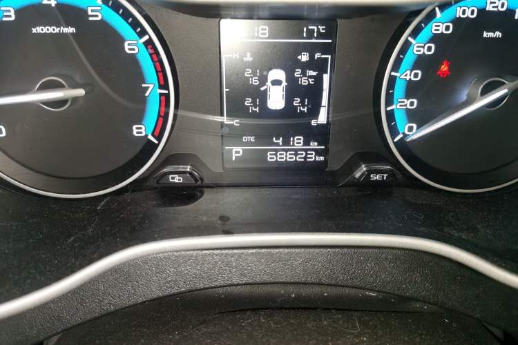 Used Geely Auto Emgrand 2021 UP 1.5L CVT Luxury Model Odometer Close Up