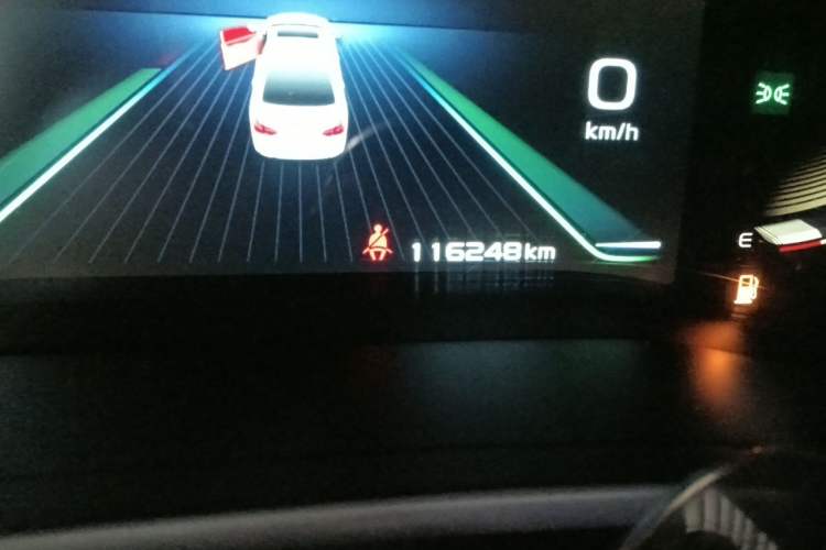 Used Geely Auto Emgrand 2021 UP 1.5L CVT Advanced Edition Odometer Close Up