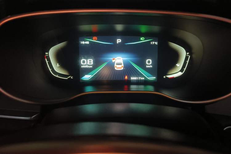 Used Geely Auto Emgrand 2021 UP 1.5L CVT Advanced Edition Odometer Close Up