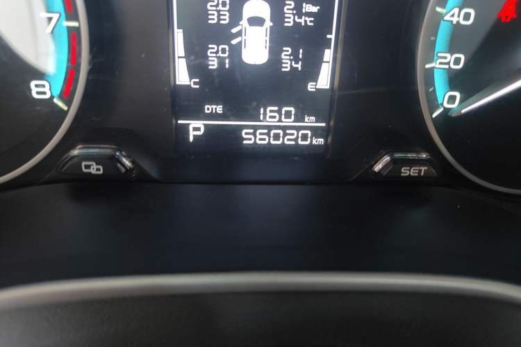 Used Geely Auto Emgrand 2021 UP 1.5L CVT Luxury Model Odometer Close Up