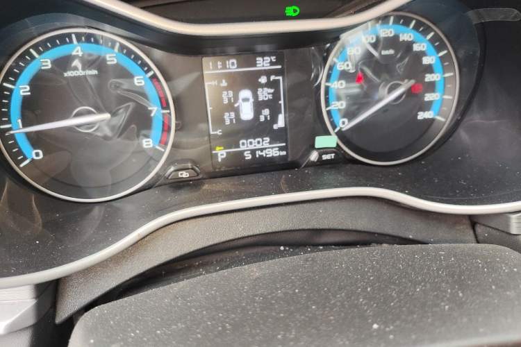 Used Geely Auto Emgrand 2021 UP 1.5L CVT Comfort Model Odometer Close Up